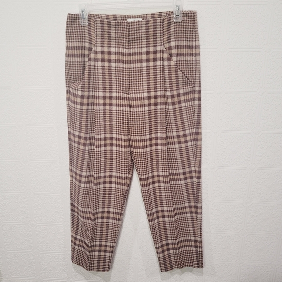 Wilfred Chambery cashmere wool plaid trouser - Picture 2 of 10